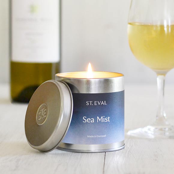 Sea Mist Scented Tin Candle